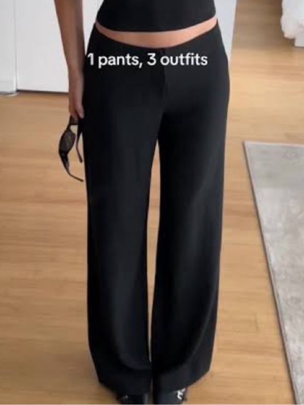 Reformation Vida Low Rise Pant - Picture 2 of 5